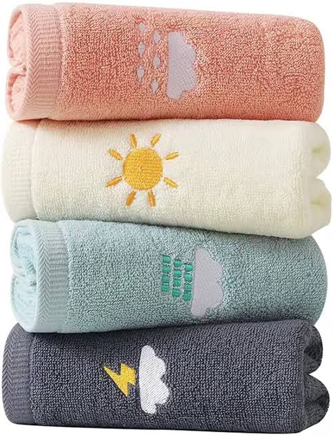 Bath Towel, Hand Towel And Face Towel